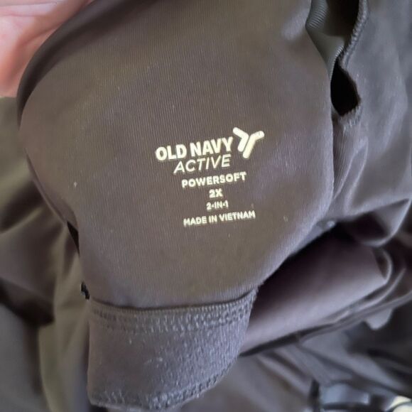 Old Navy Active Power Soft 2-in-1 Black Dress Bodysuit Built-in Bra  2XL - Picture 2 of 13